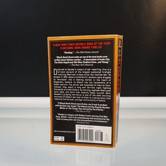 Black Hawk Down A Story of Modern War by Mark Bowden 2001 Paperback - Picture 3 of 8